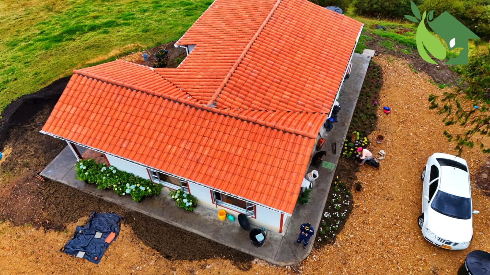 Paisajismo corporativo en oficinas y zonas empresariales